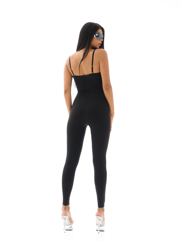 COMBINAISON SABLIER ICONIC ANKLE NOIR