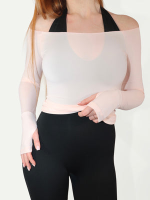 TOP LAYERING OFF-SHOULDER ROSE