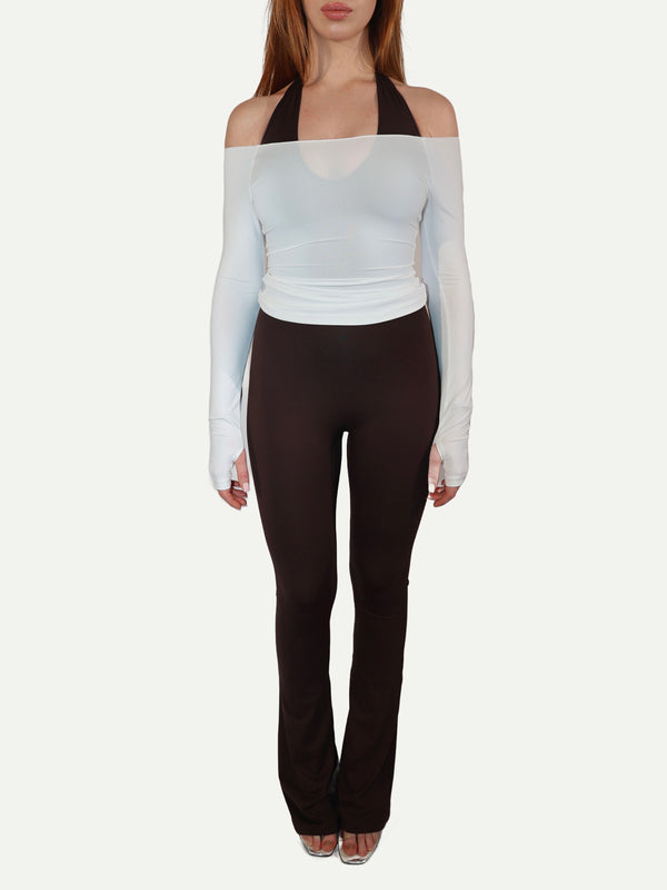 TOP LAYERING OFF-SHOULDER BLANC PURE