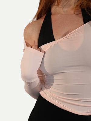 TOP LAYERING OFF-SHOULDER ROSE