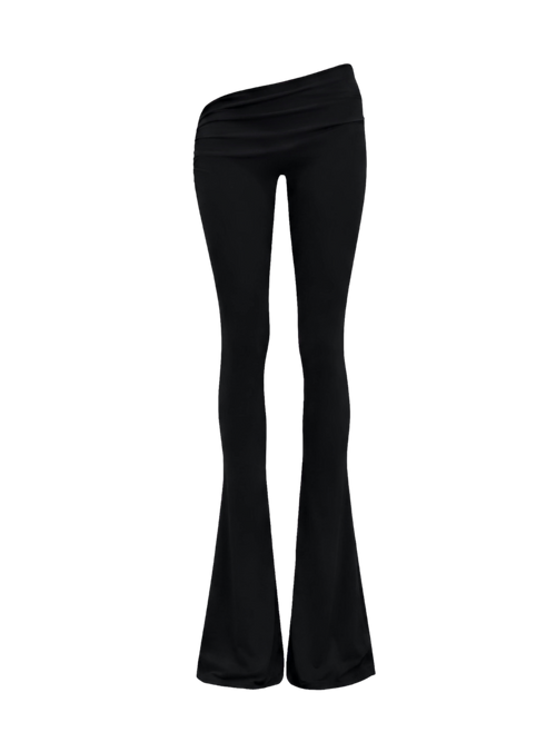 LEGGINGS ASIMÉTRICOS FLAZE - NEGRO