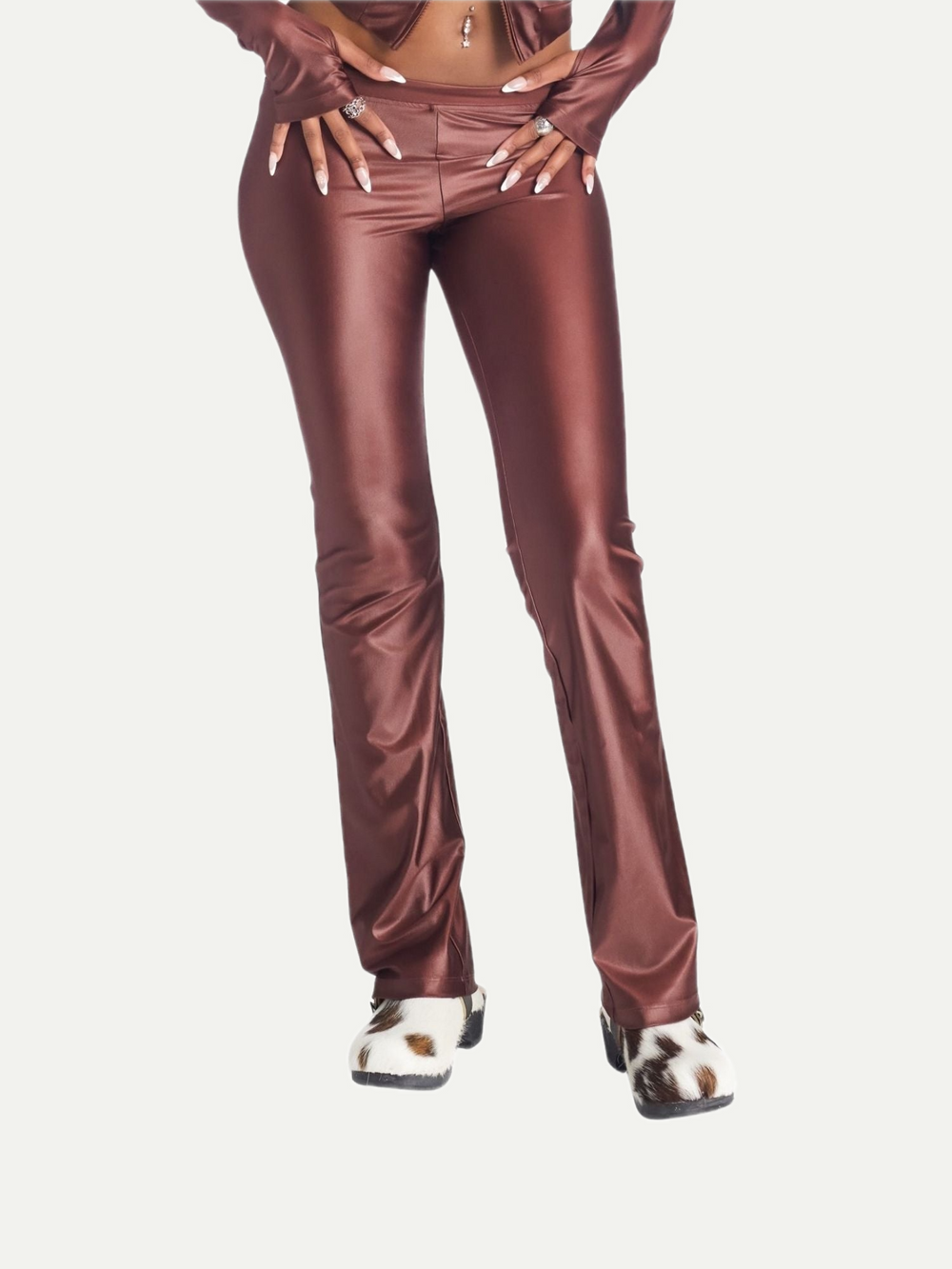 LEGGINGS CAFÉ HIELO