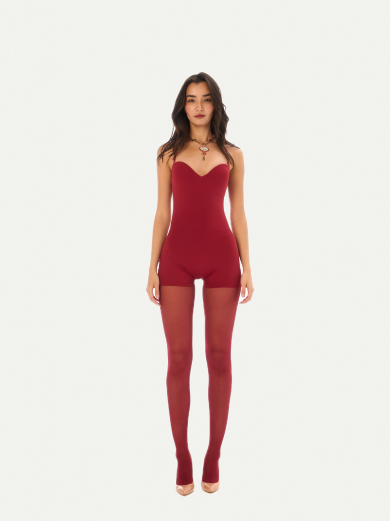 COMBINAISON SABLIER TYLA CERISE
