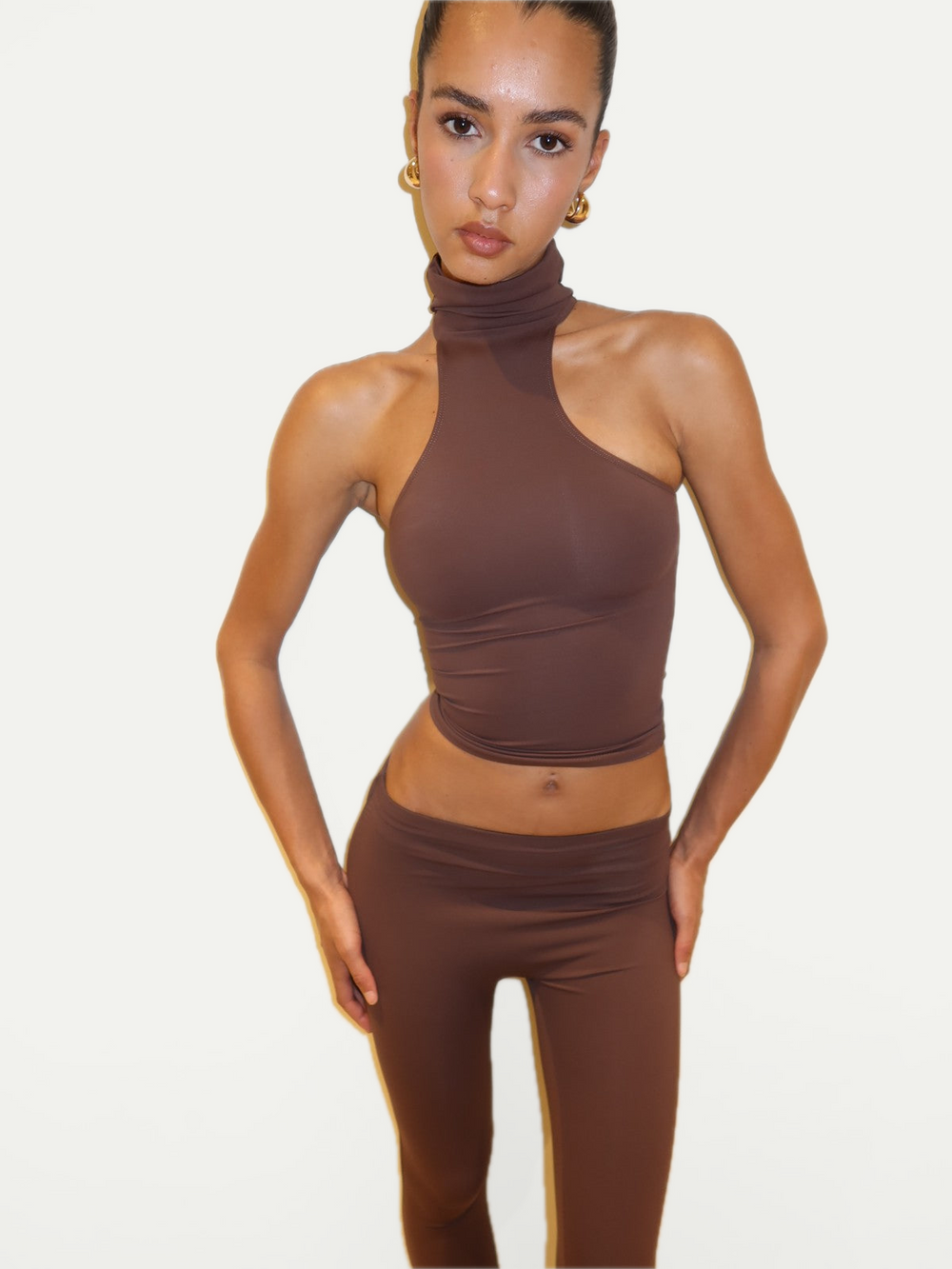LEGGINGS ASIMÉTRICOS FLAZE - ROSA