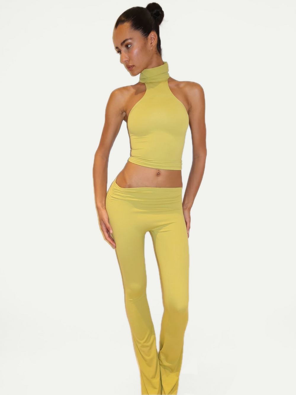 LEGGINGS ASIMÉTRICOS FLAZE - ROSA