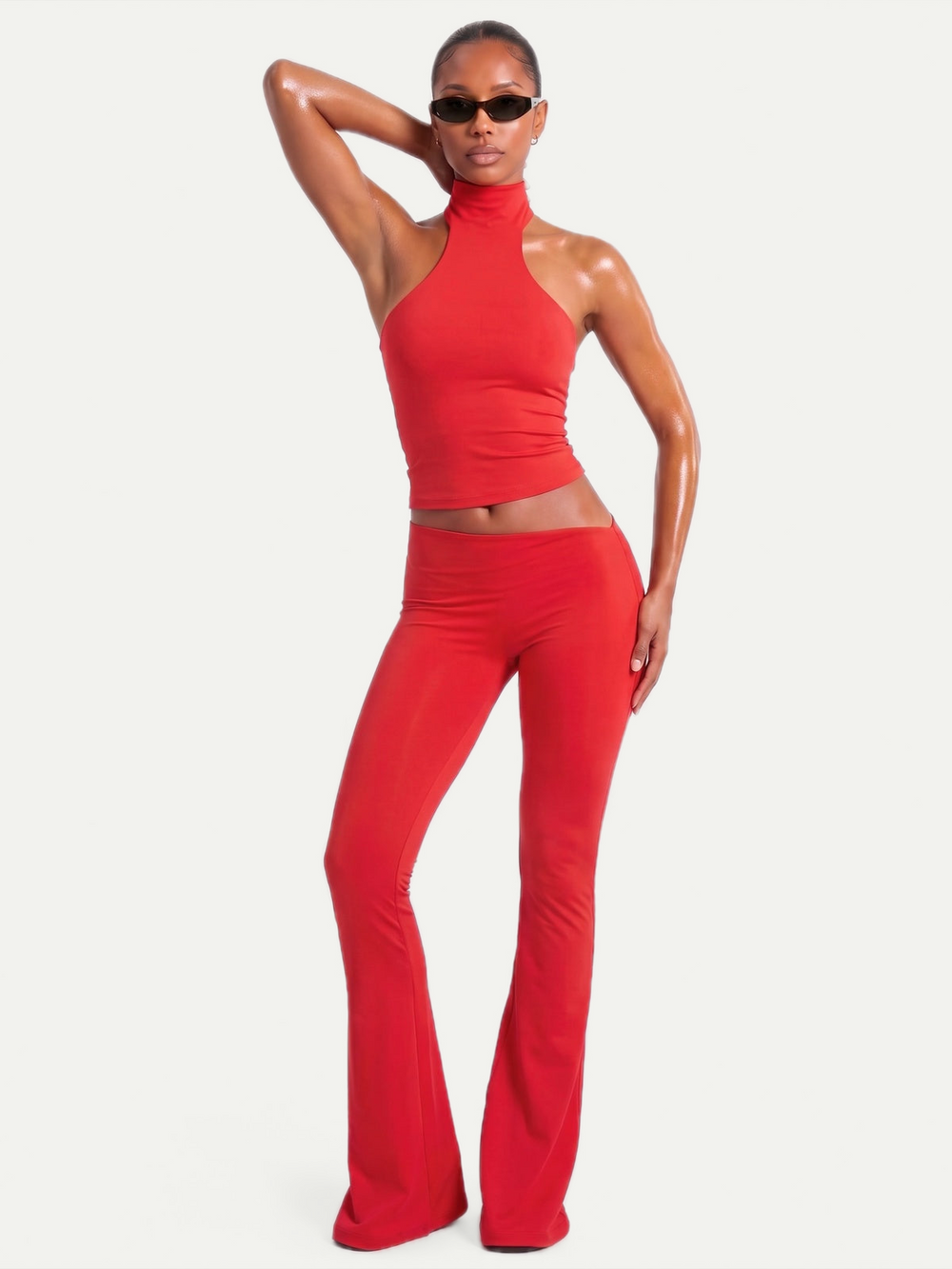 LEGGINGS ASIMÉTRICOS FLAZE - ROSA