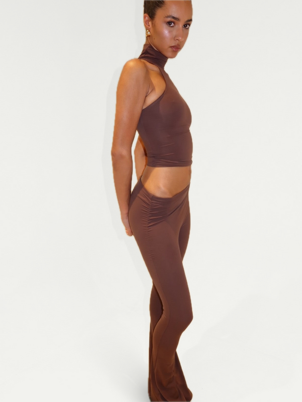 LEGGING ASYMÉTRIQUE ÉVASÉE - ICE COFFEE