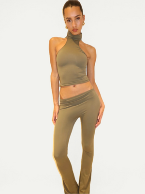 LEGGINGS ASIMÉTRICOS FLAZE - ROSA