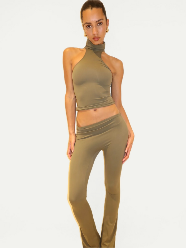 LEGGINGS ASIMÉTRICOS FLAZE - ROSA