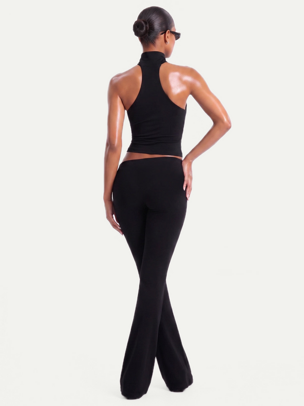LEGGINGS ASIMÉTRICOS FLAZE - NEGRO