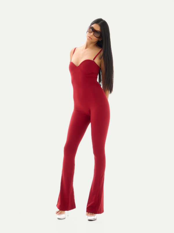 COMBINAISON SABLIER ICONIC CERISE