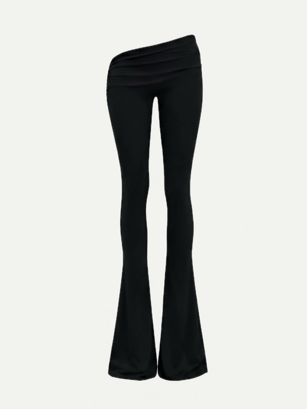 LEGGINGS ASIMÉTRICOS FLAZE - NEGRO